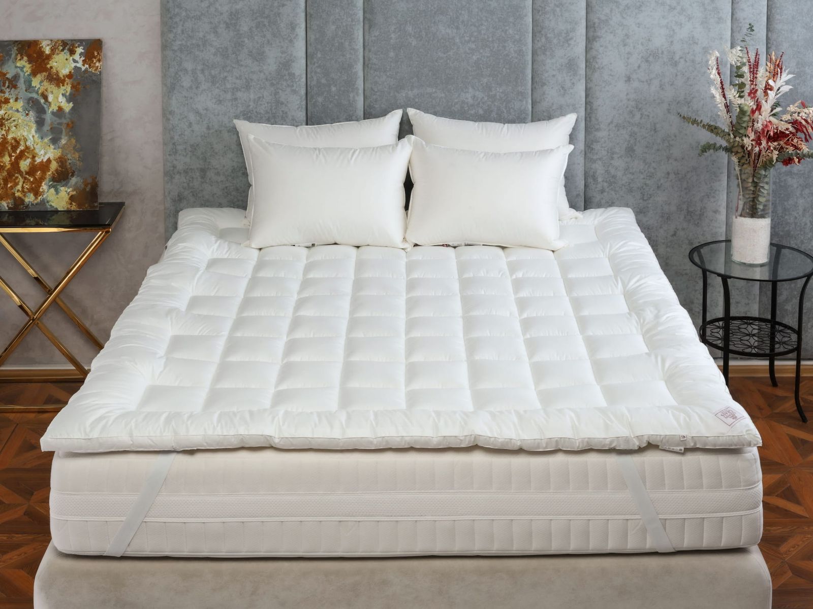 Наматрасник - топпер TOPPER NON-ALLERGENIC GRASS всесезонный 160х200