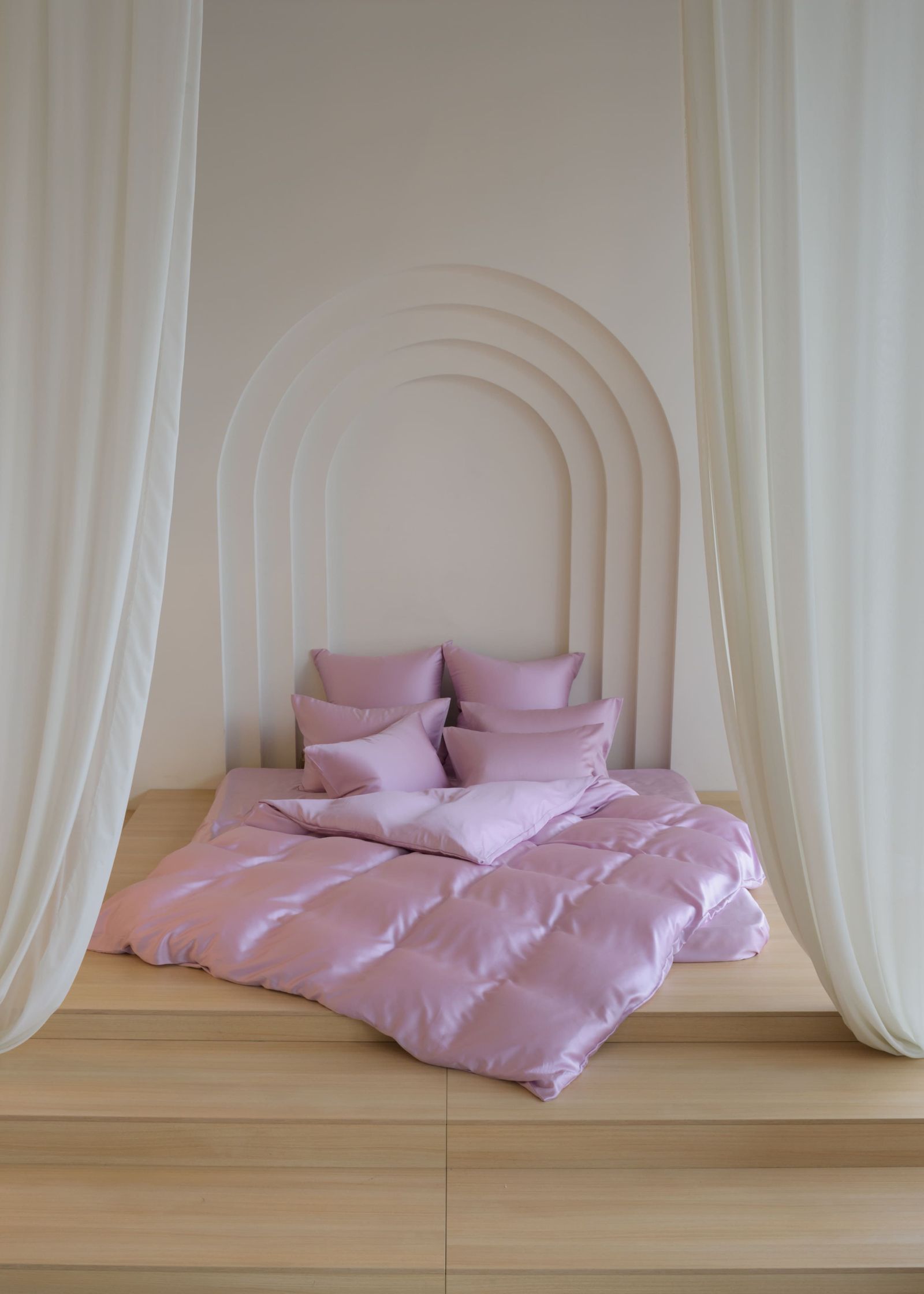 Постельное белье Lilac Brilliant Grass Евро
